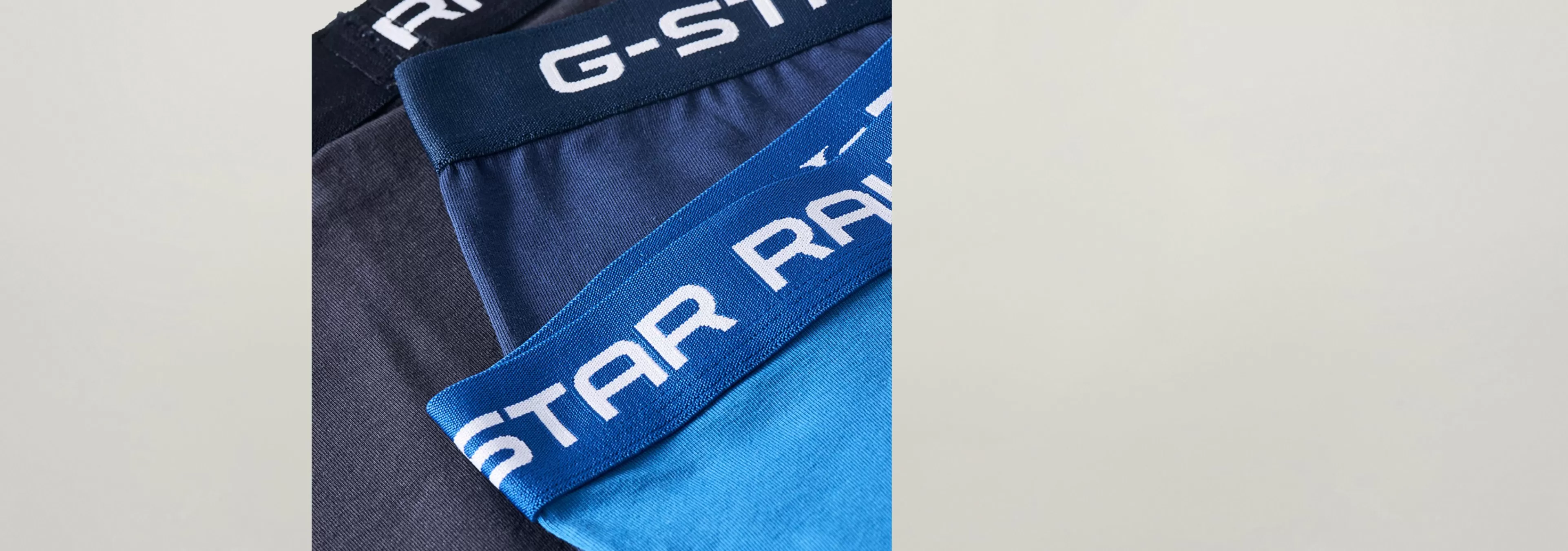 Online G-Star Classic Boxer Color Set Van 3 light nassau blue/imperial blue/mazarine blue