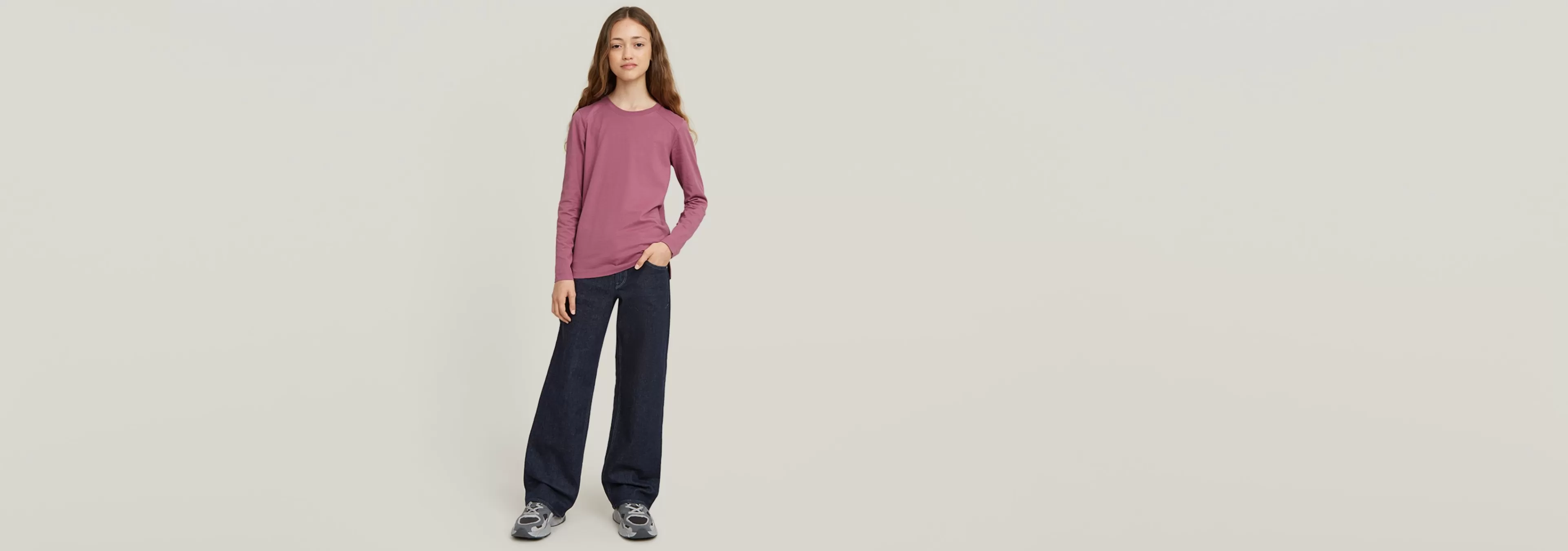 New G-Star Kids Judee Loose Jeans rinsed