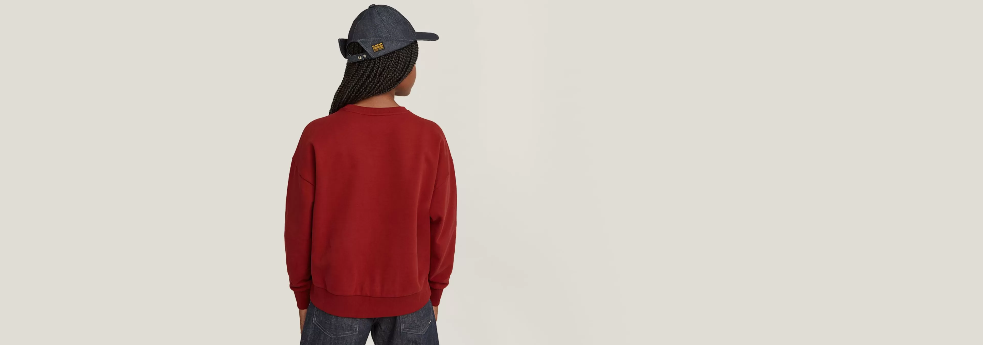 New G-Star Kids Sweater Unbrushed Dark Baron