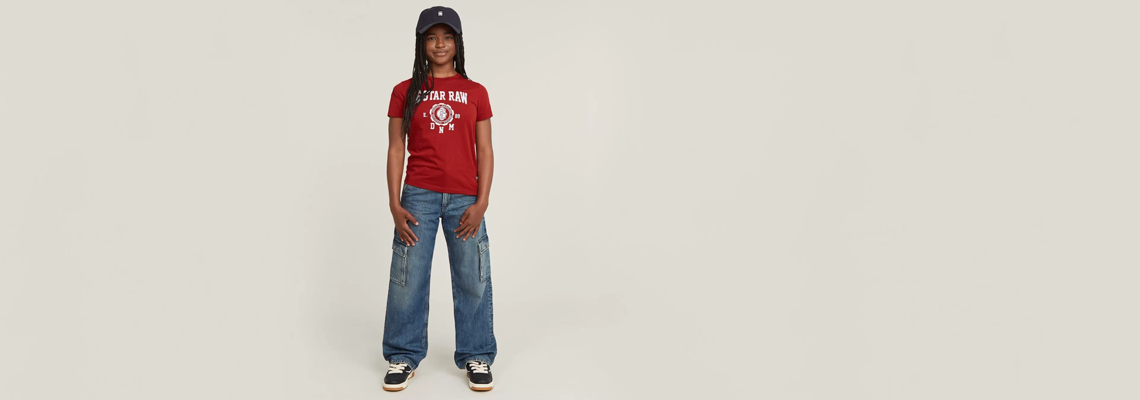 New G-Star Kids Top Regular Dark Baron
