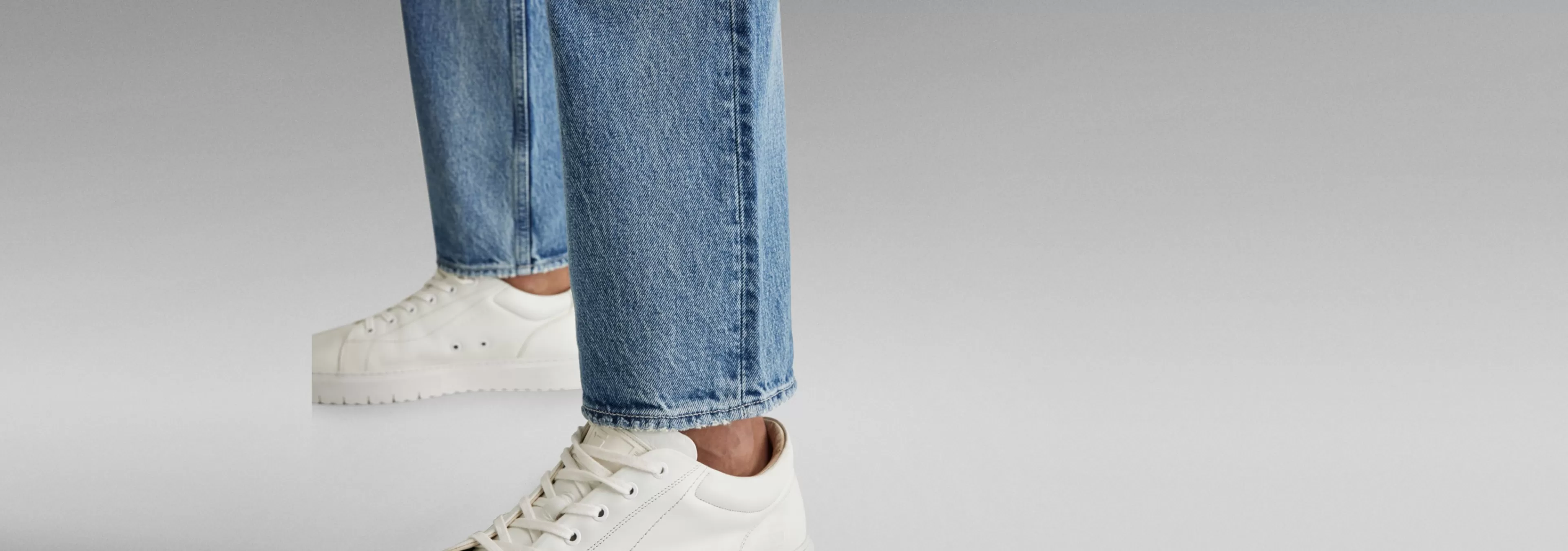Sale G-Star Type 49 Relaxed Straight Jeans sun faded air force blue