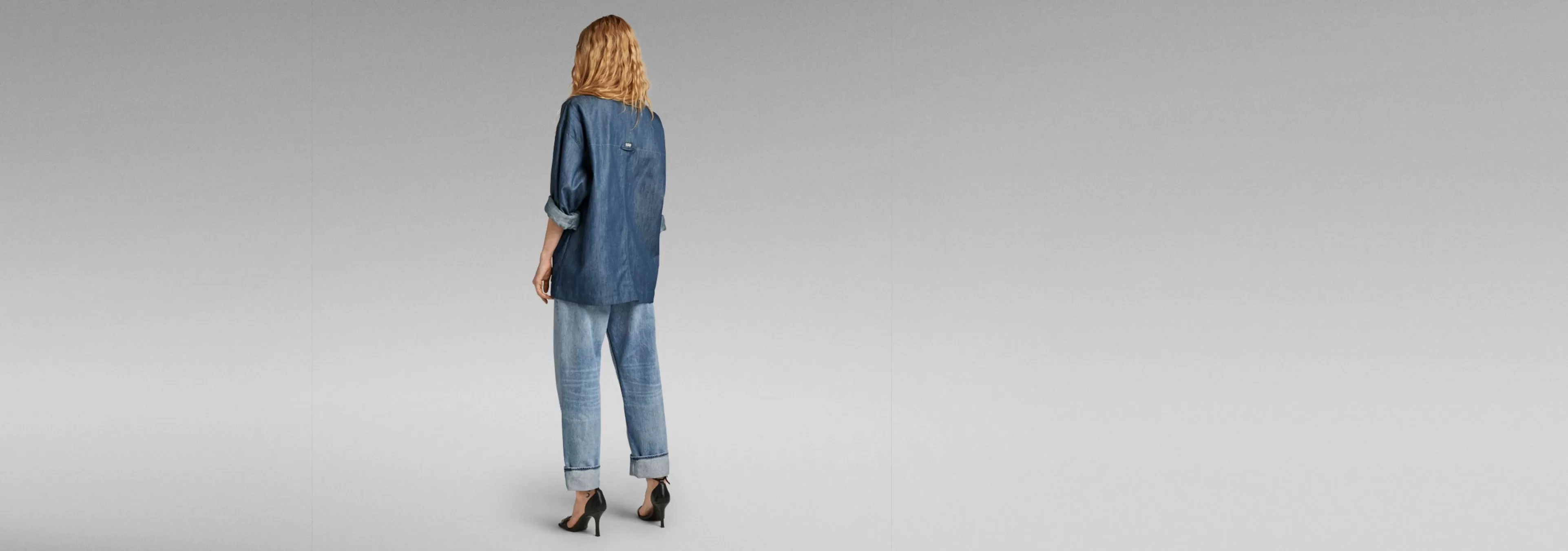 Online G-Star Type 89 Loose Jeans sun faded air force blue