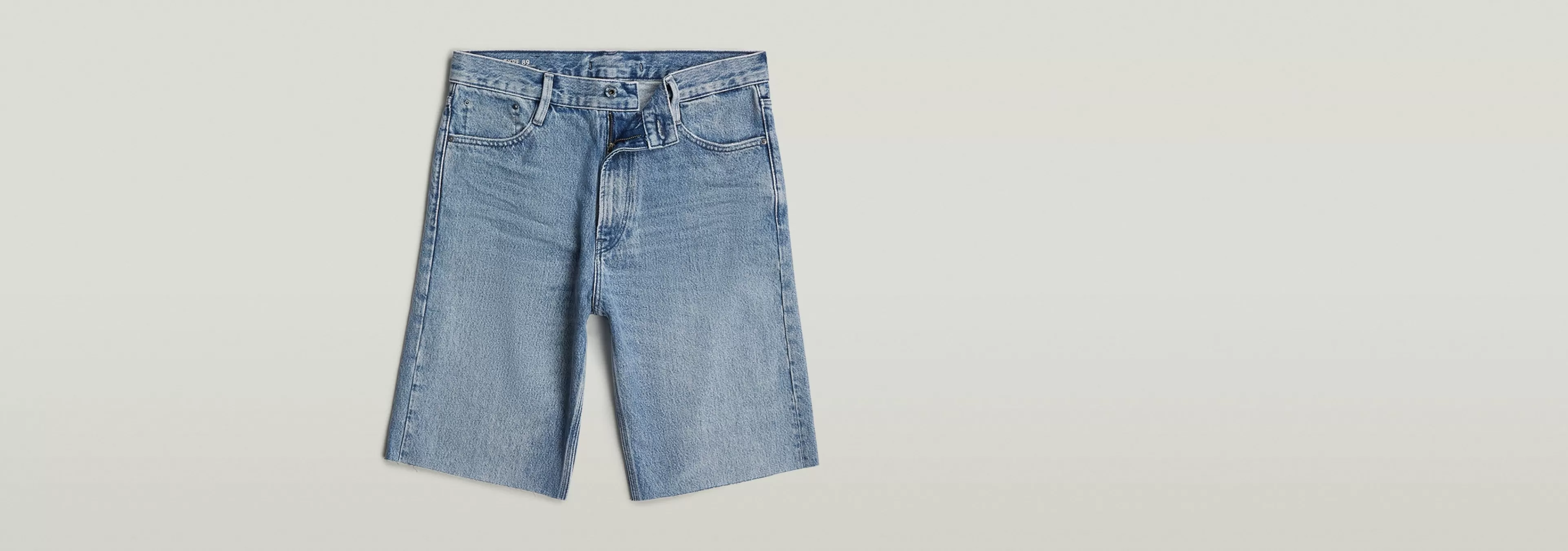 Hot G-Star Type 89 Loose Shorts sun faded air force blue