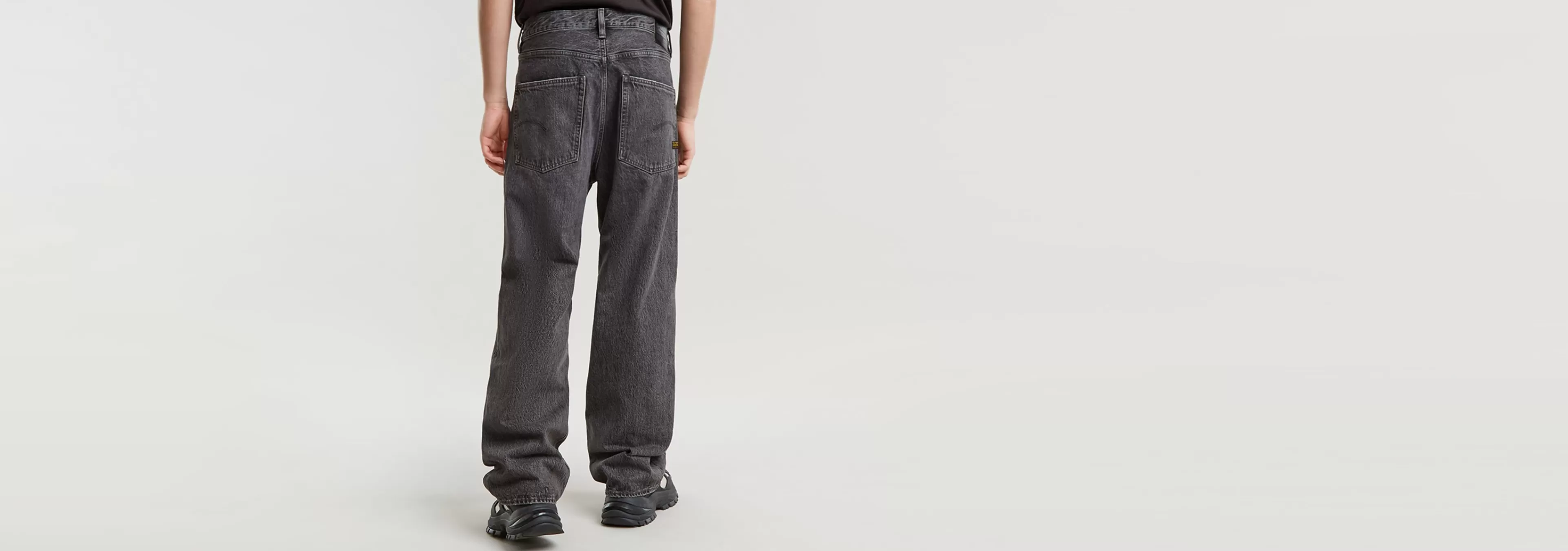 Outlet G-Star Type 96 Loose Jeans worn in rock bottom