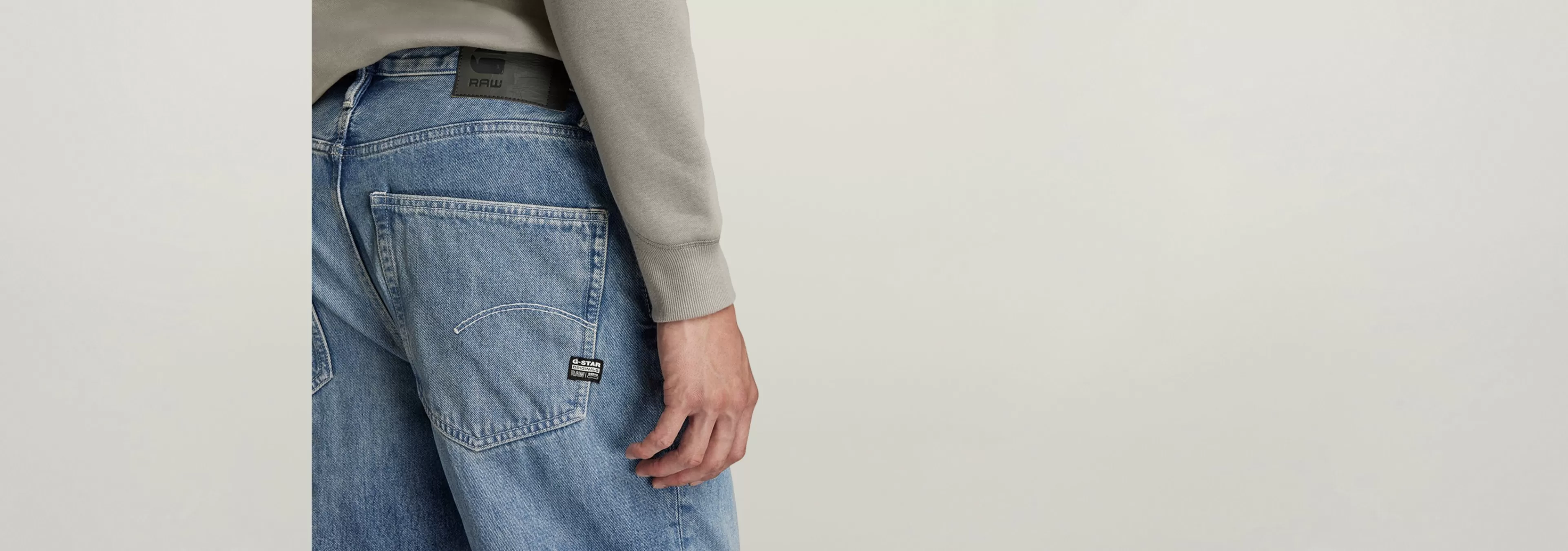 Best G-Star Type 96 Loose Jeans faded blue blizzard