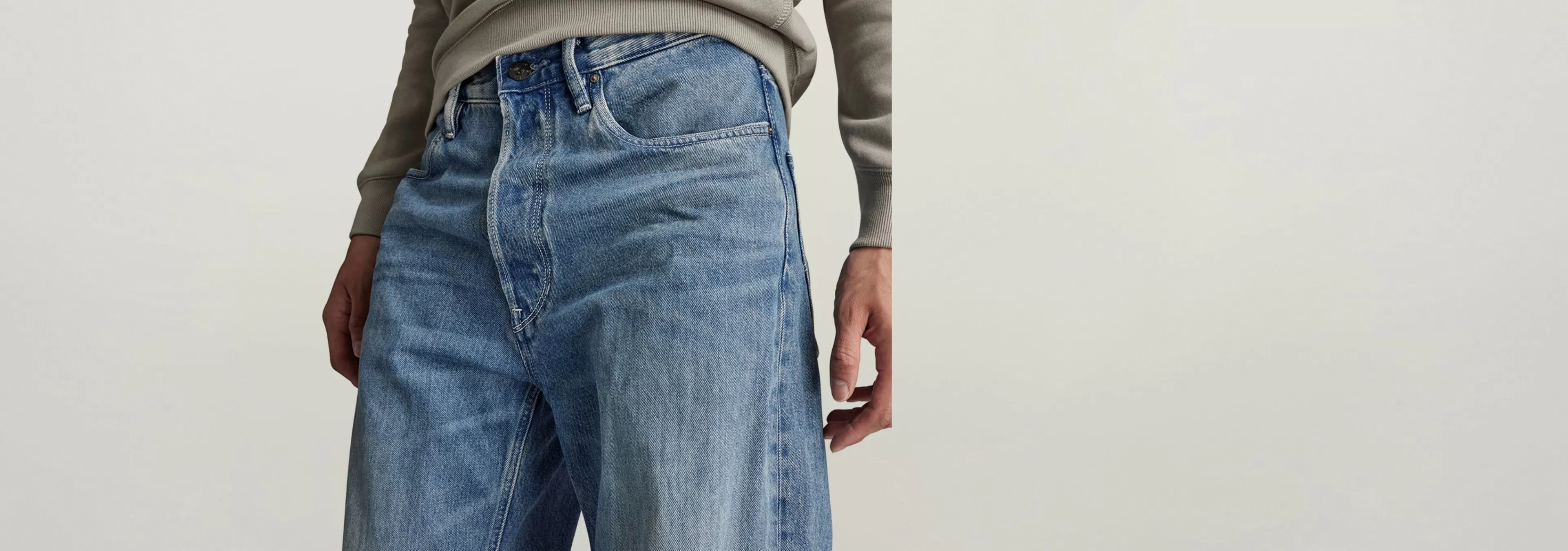Best G-Star Type 96 Loose Jeans faded blue blizzard