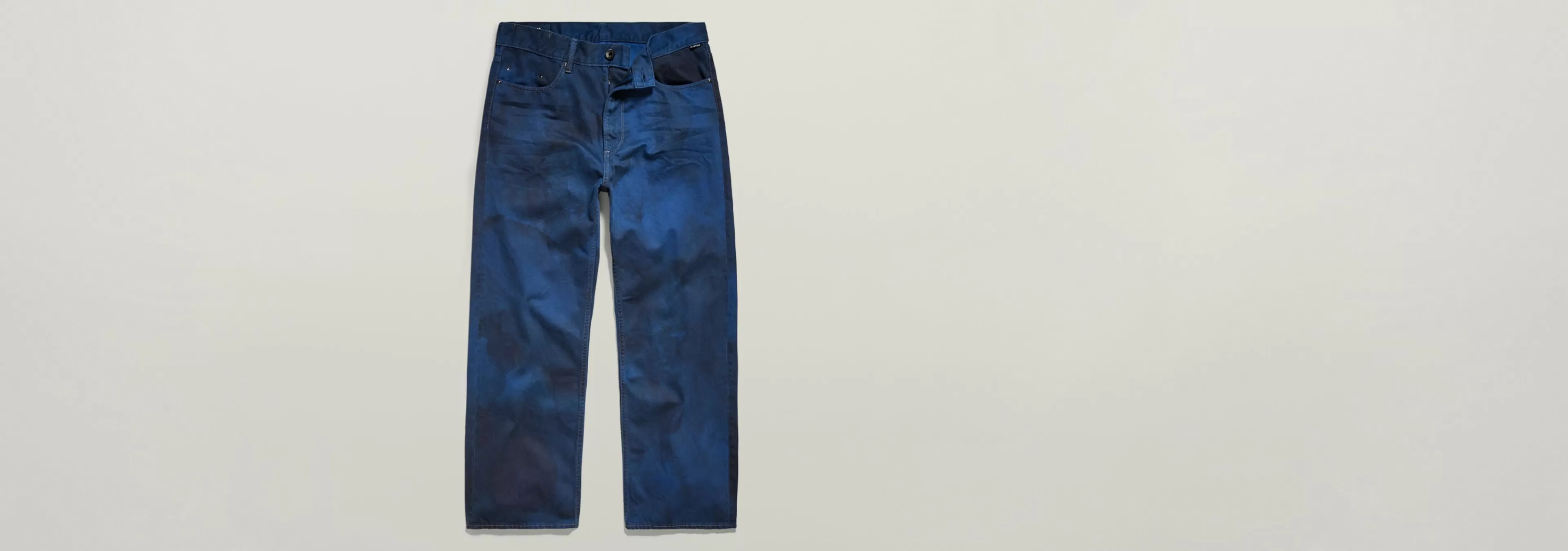 Fashion G-Star Type 96 Loose Jeans sea blue vintage denim wash gd