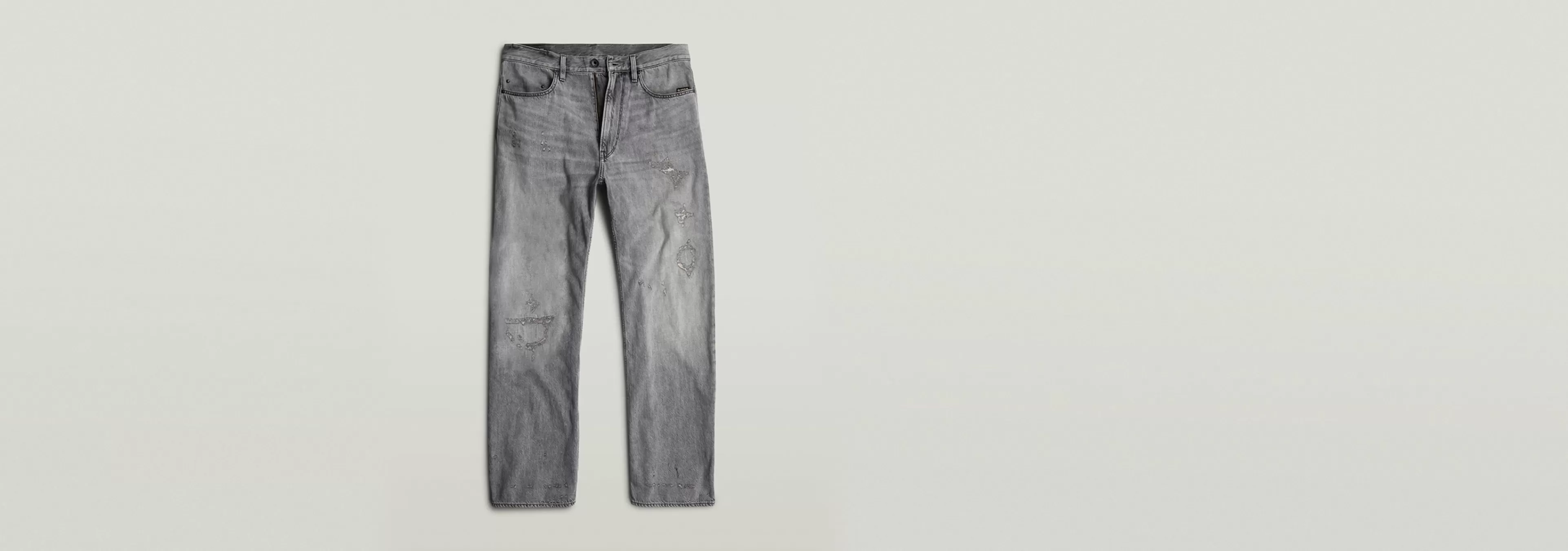 Sale G-Star Type 96 Loose Jeans faded grey vapor destroyed