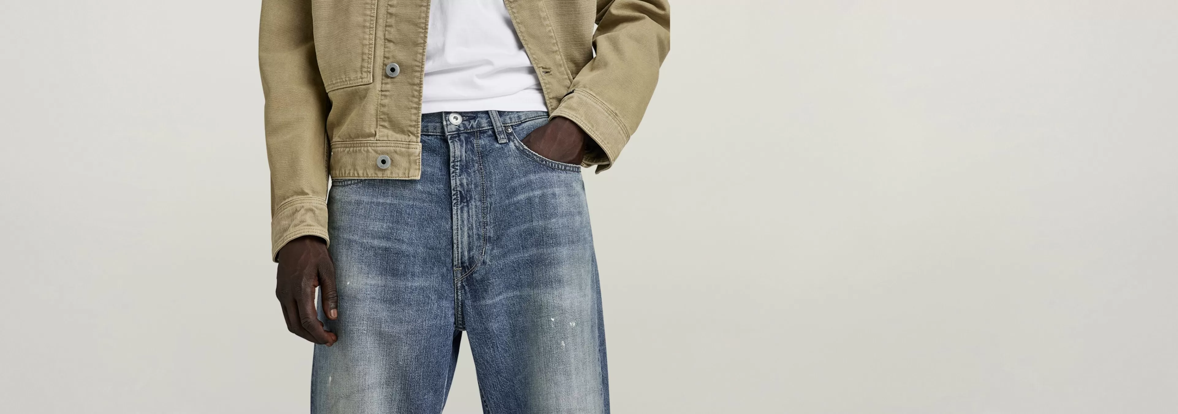 Online G-Star Type 96 Loose Jeans antique faded penida blue